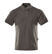 00783-260-18 Polo Shirt with chest pocket - dark anthracite