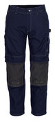 05079-010-09 Trousers with kneepad pockets - black