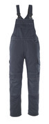 10169-154-010 Bib & Brace with kneepad pockets - dark navy