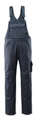 12362-630-010 Bib & Brace with kneepad pockets - dark navy