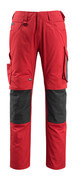 12679-442-0918 Trousers with kneepad pockets - black/dark anthracite