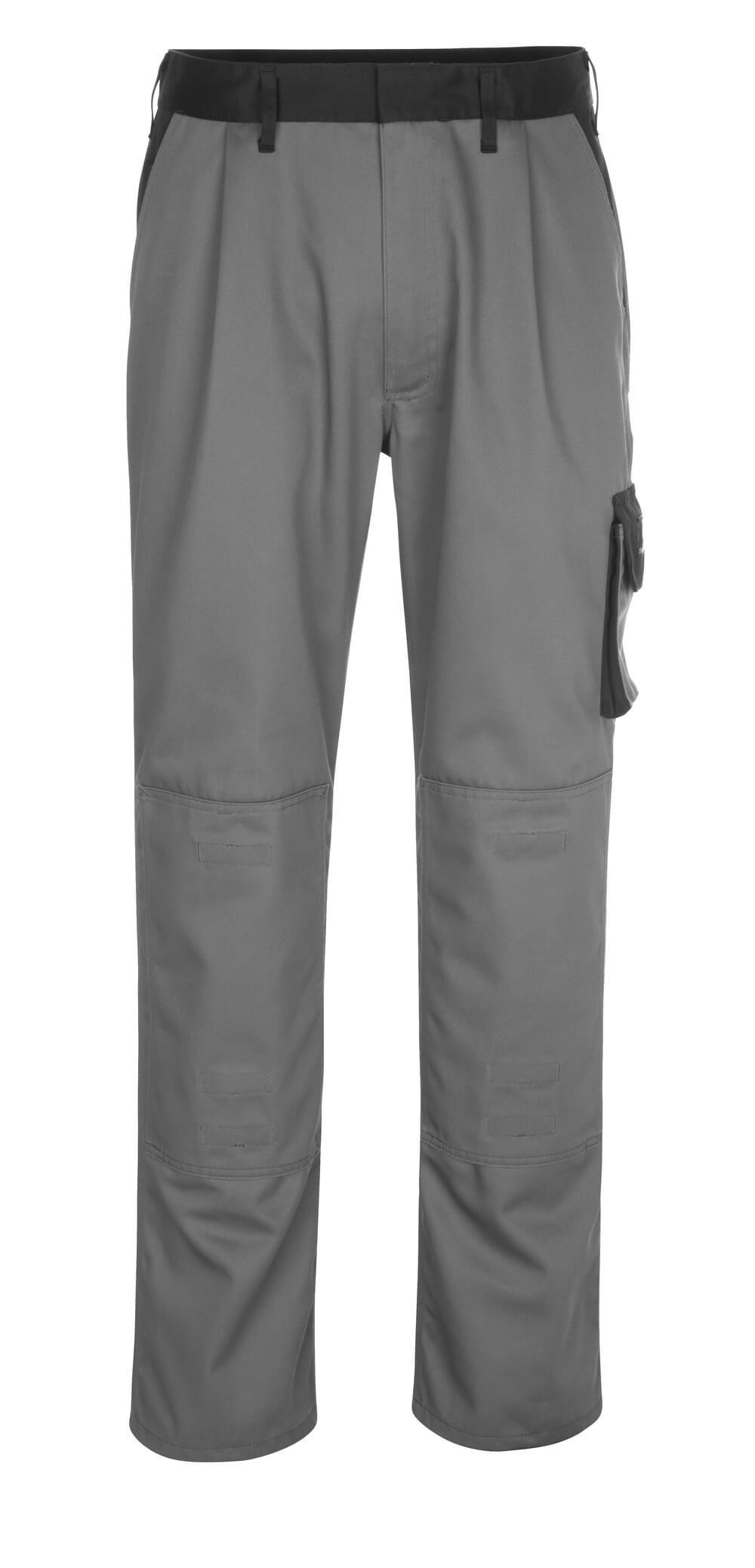 14179-442-8889 Trousers with kneepad pockets - anthracite/black