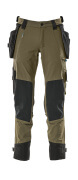 17031-311-010 Trousers with kneepad pockets and holster pockets - dark navy