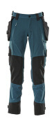 17031-311-010 Trousers with kneepad pockets and holster pockets - dark navy