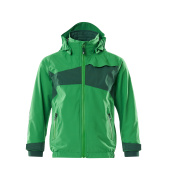 18901-249-33303 Outer Shell Jacket for children - grass green/green