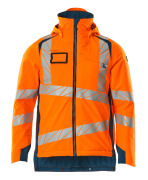 19035-449-1444 Winter Jacket - hi-vis orange/dark petroleum