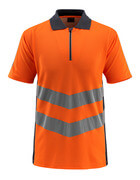 50130-933-14010 Polo shirt - hi-vis orange/dark navy
