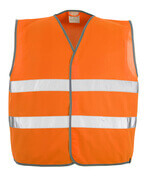 50187-874-14 Traffic Vest - hi-vis orange