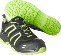 F0124-773-0917 Safety Shoe - black/lime green