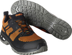 F0131-849-01033 Safety Shoe - dark navy/lime green